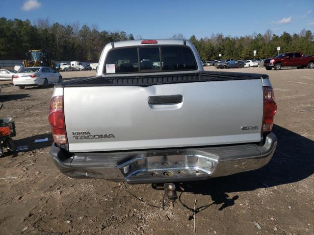 5TETX22N36Z149685 - 2006 TOYOTA TACOMA ACCESS CAB ვერცხლისფერი ფოტო 6