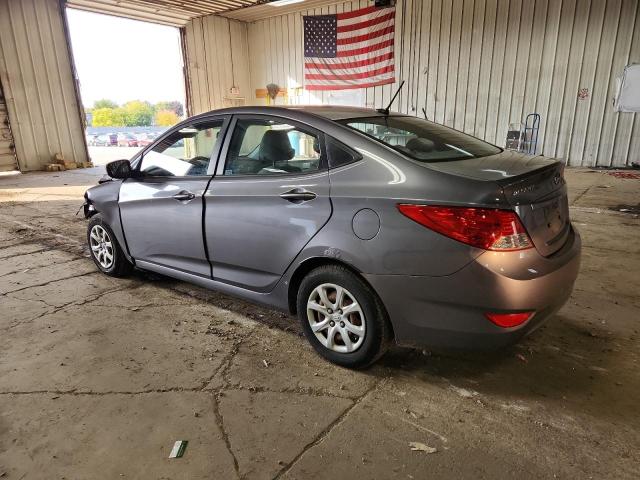 KMHCT4AE3EU753183 - 2014 HYUNDAI ACCENT GLS 灰色 照片 2