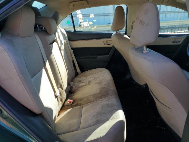 2T1BURHE6GC555293 - 2016 TOYOTA COROLLA L GREEN photo 10