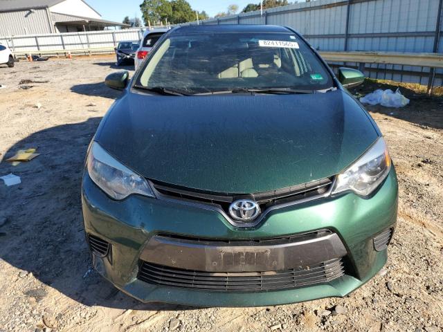 2T1BURHE6GC555293 - 2016 TOYOTA COROLLA L GREEN photo 5