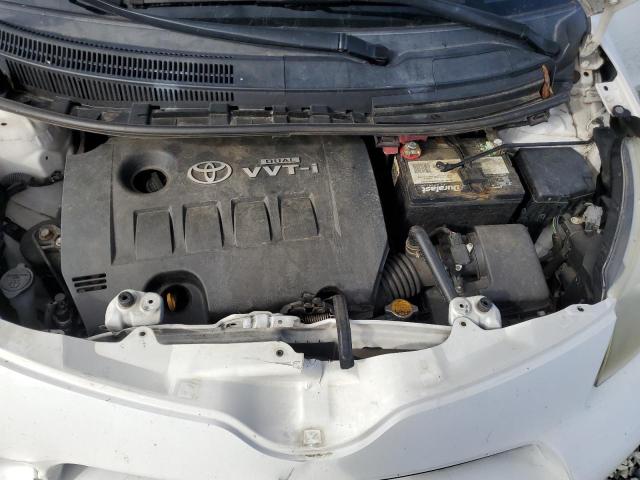 JTKKU104X9J035067 - 2009 TOYOTA SCION XD WHITE photo 11