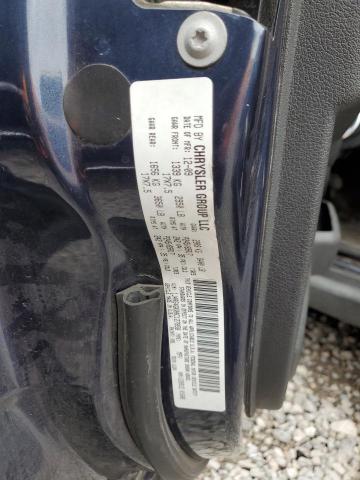 1J4RG4GK0AC127858 - 2010 JEEP COMMANDER SPORT Blau Foto 12