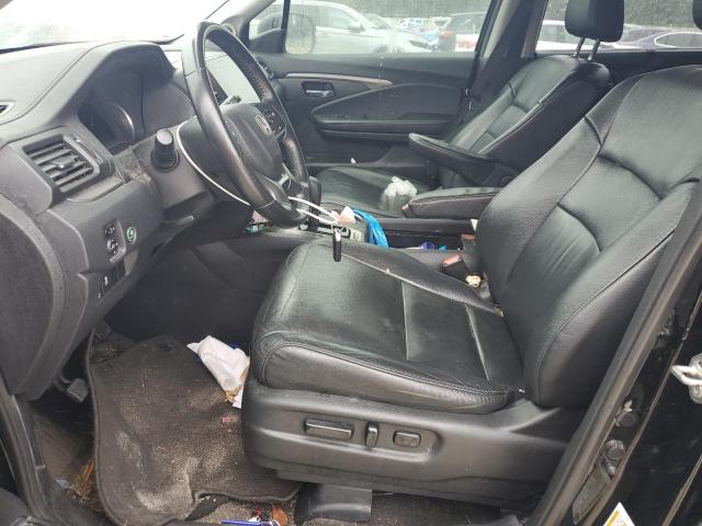5FNYF5H59KB046882 - 2019 HONDA PILOT EXL Чорний фото 7