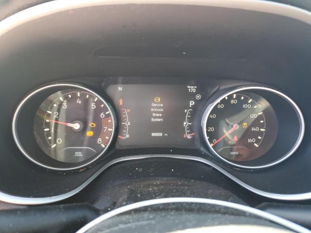 3C4NJCBB6JT240399 - 2018 JEEP COMPASS LATITUDE WHITE photo 9