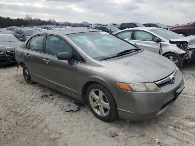 2HGFA16888H512186 - 2008 HONDA CIVIC EX GRAY photo 4