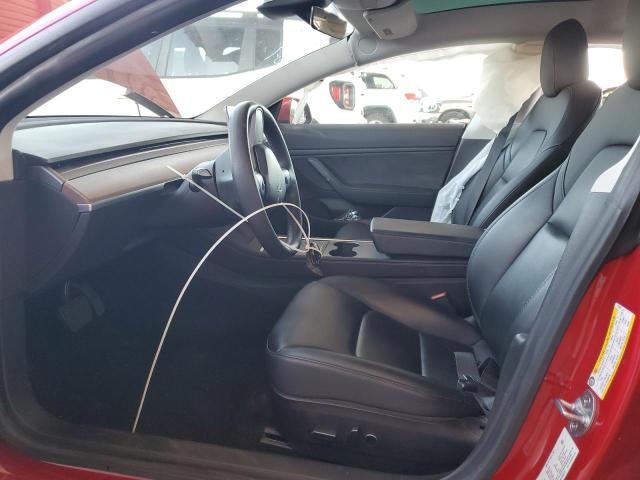 5YJ3E1EB1MF938224 - 2021 TESLA MODEL 3 Rot Foto 7