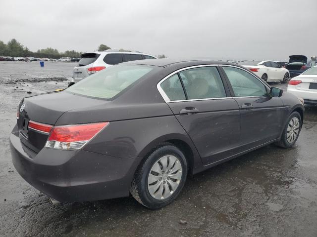 1HGCP2F36CA129611 - 2012 HONDA ACCORD LX BROWN photo 3