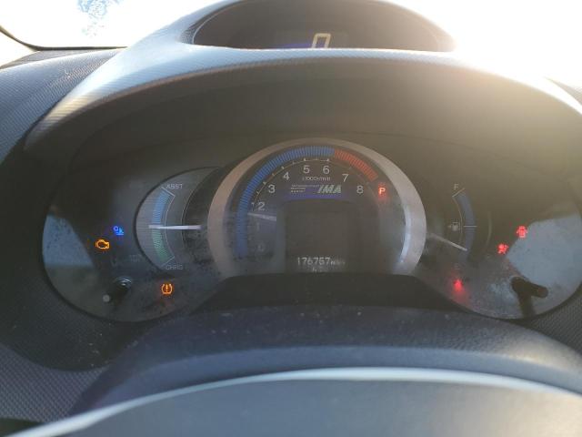 JHMZE2H7XAS022954 - 2010 HONDA INSIGHT EX ლურჯი ფოტო 9