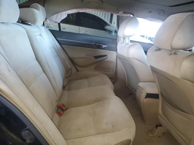 1HGFA15886L139796 - 2006 HONDA CIVIC EX BLACK photo 10