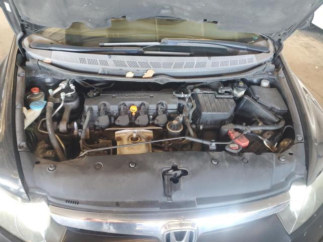 1HGFA15886L139796 - 2006 HONDA CIVIC EX BLACK photo 11