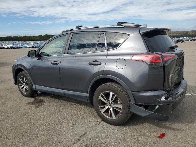 JTMRFREV0HJ129117 - 2017 TOYOTA RAV4 XLE GRAY photo 2