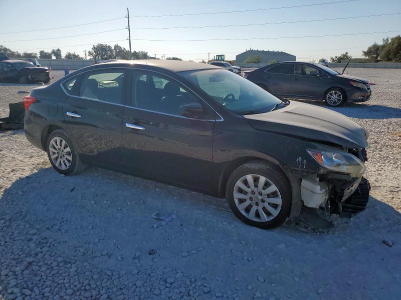 3N1AB7AP2KY230329 - 2019 NISSAN SENTRA S Czarny zdjęcie 4