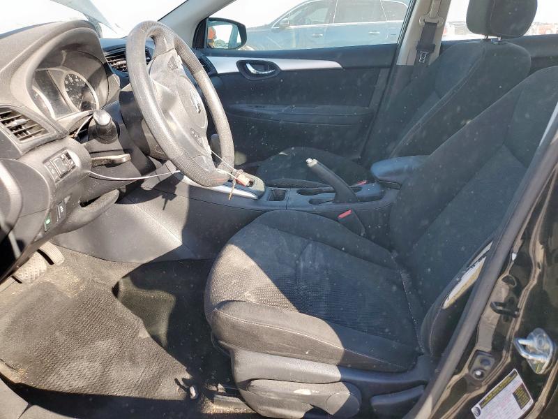 3N1AB7AP2KY230329 - 2019 NISSAN SENTRA S Czarny zdjęcie 7