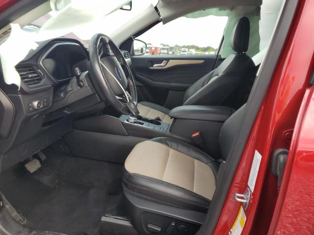 1FMCU0DZ8MUA92141 - 2021 FORD ESCAPE TITANIUM RED photo 7