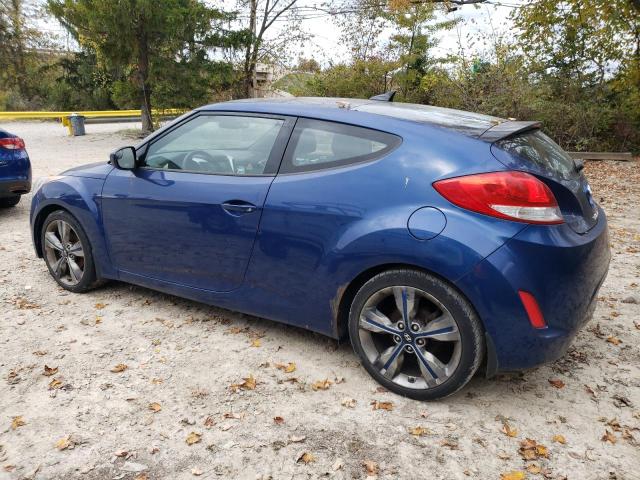 KMHTC6AD6GU302528 - 2016 HYUNDAI VELOSTER ლურჯი ფოტო 2