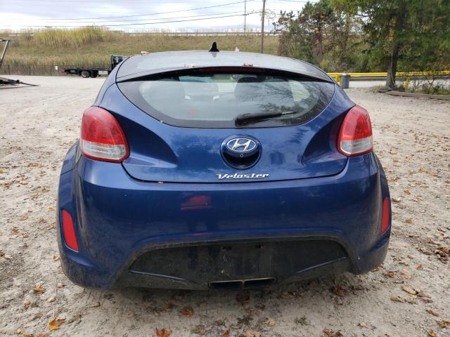 KMHTC6AD6GU302528 - 2016 HYUNDAI VELOSTER ლურჯი ფოტო 6