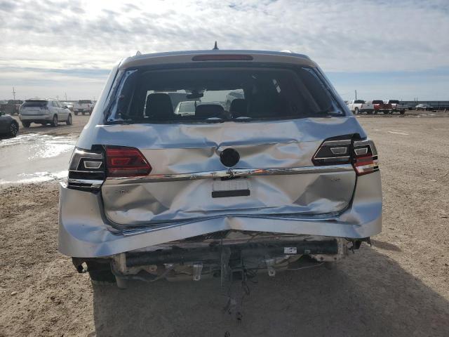 1V2ER2CAXJC556245 - 2018 VOLKSWAGEN ATLAS SEL SILVER photo 6