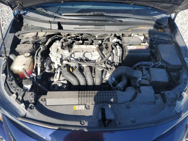 5YFEPRAE2LP089788 - 2020 TOYOTA COROLLA LE BLUE photo 11