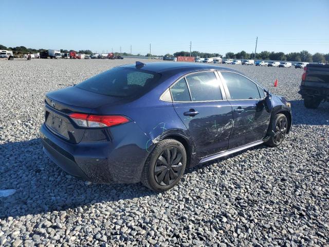 5YFEPRAE2LP089788 - 2020 TOYOTA COROLLA LE BLUE photo 3