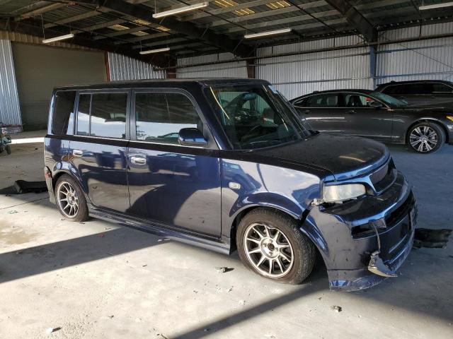JTLKT324764032516 - 2006 TOYOTA SCION XB BLUE photo 4