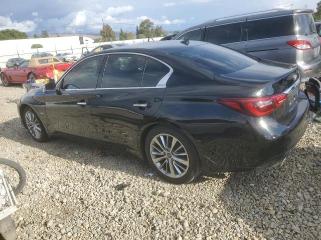 JN1EV7AP6JM361113 - 2018 INFINITI Q50 LUXE შავი ფოტო 2
