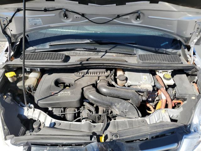 1FADP5CU6FL121797 - 2015 FORD C-MAX PREMIUM SEL SILVER photo 11