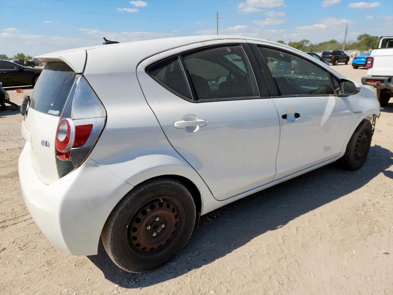 JTDKDTB30C1519375 - 2012 TOYOTA PRIUS C 白色 照片 3