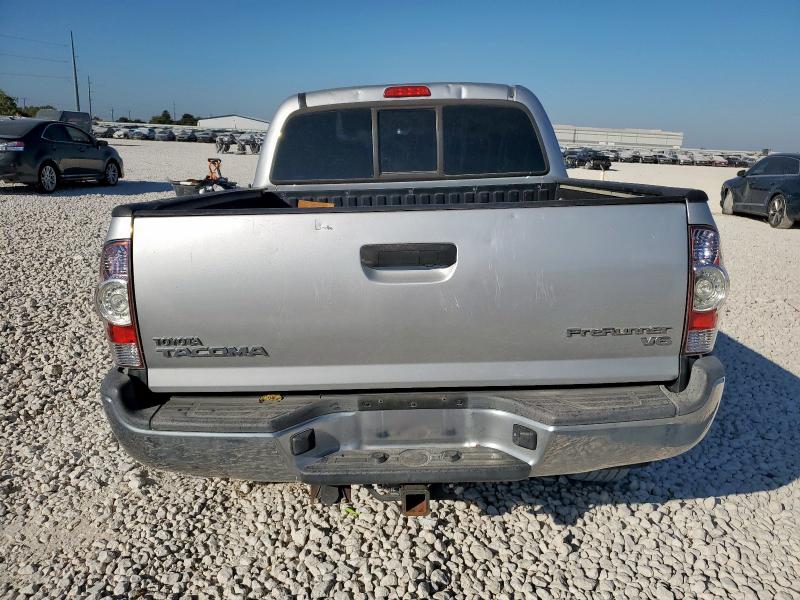 3TMJU4GN1DM152695 - 2013 TOYOTA TACOMA DOUBLE CAB PRERUNNER SILVER photo 6
