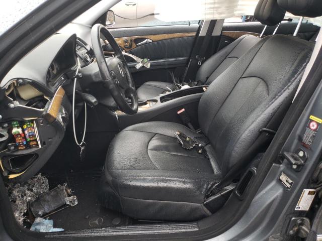 WDBUF72X47B029520 - 2007 MERCEDES-BENZ E 550 GRAY photo 7