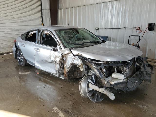 19XFL1H74NE015771 - 2022 HONDA CIVIC EXL SILVER photo 4