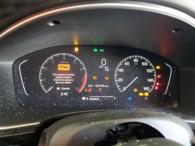 19XFL1H74NE015771 - 2022 HONDA CIVIC EXL SILVER photo 9