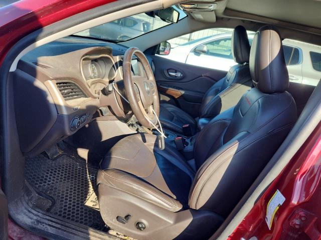 1C4PJMBS8EW239771 - 2014 JEEP CHEROKEE TRAILHAWK BURGUNDY photo 7