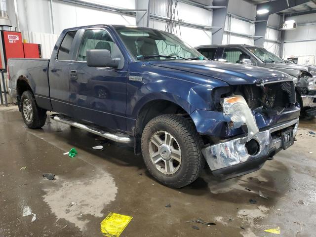 1FTPX14V56FB80149 - 2006 FORD F150 BLUE photo 4