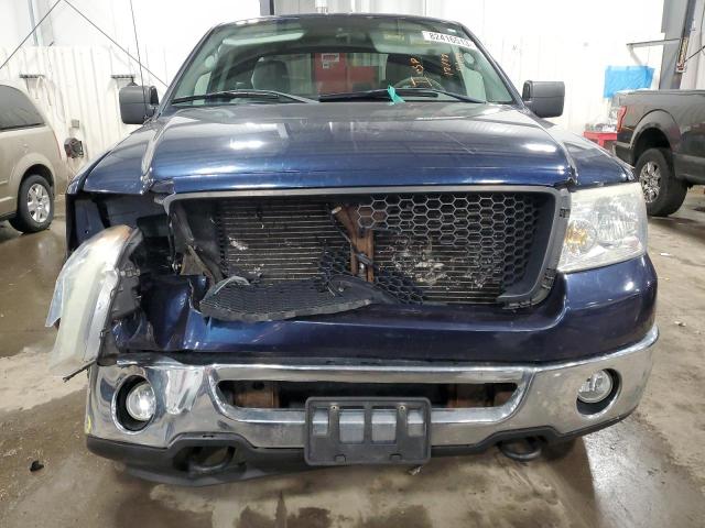 1FTPX14V56FB80149 - 2006 FORD F150 BLUE photo 5