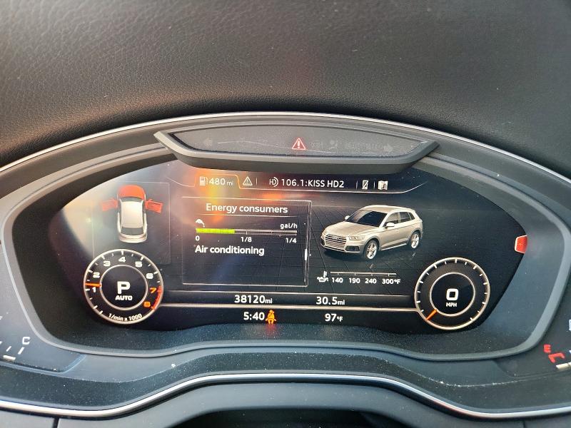 WA1BNAFY4L2075557 - 2020 AUDI Q5 PREMIUM PLUS GRAY photo 9