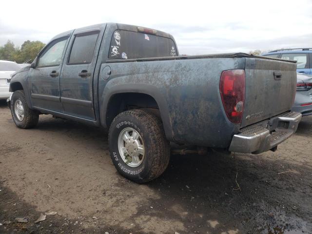 1GCDT136568200459 - 2006 CHEVROLET COLORADO BLUE photo 2