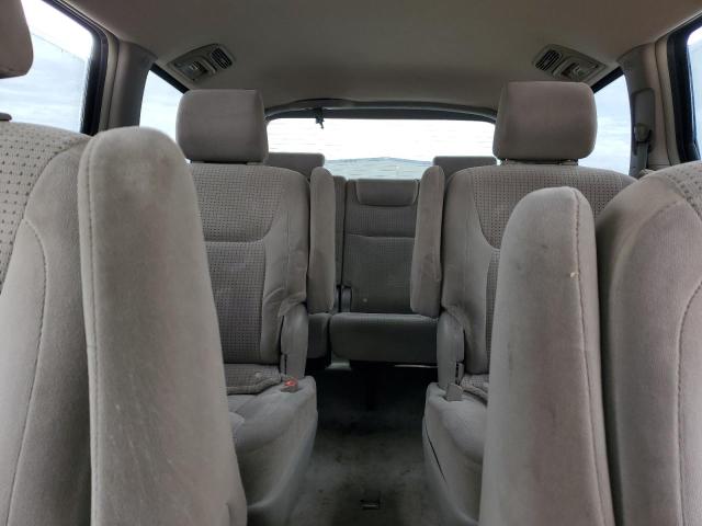 5TDBA23C36S065423 - 2006 TOYOTA SIENNA LE BLUE photo 10