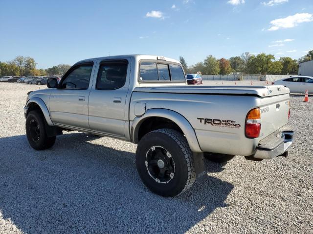 5TEHN72N51Z800526 - 2001 TOYOTA TACOMA DOUBLE CAB SILVER photo 2