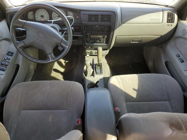 5TEHN72N51Z800526 - 2001 TOYOTA TACOMA DOUBLE CAB SILVER photo 8