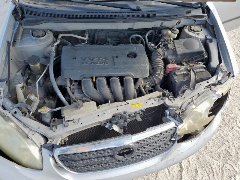 1NXBR32E57Z805743 - 2007 TOYOTA COROLLA CE SILVER photo 11