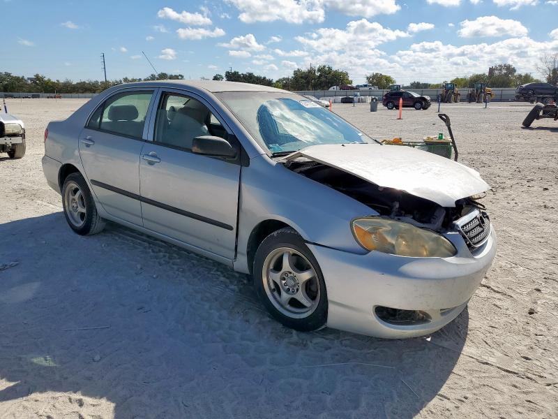 1NXBR32E57Z805743 - 2007 TOYOTA COROLLA CE SILVER photo 4