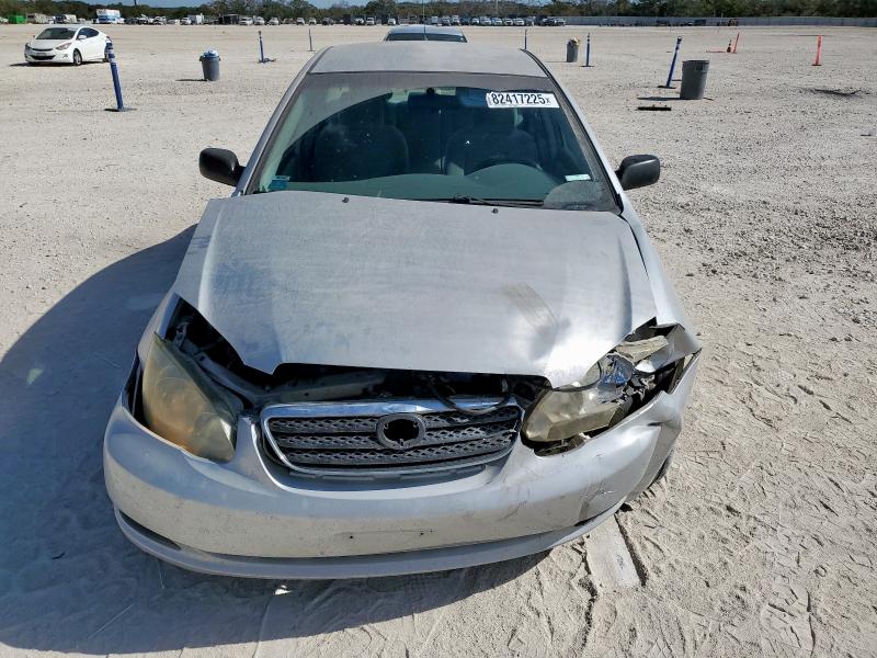 1NXBR32E57Z805743 - 2007 TOYOTA COROLLA CE SILVER photo 5