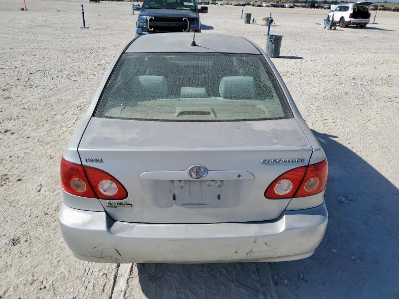 1NXBR32E57Z805743 - 2007 TOYOTA COROLLA CE SILVER photo 6