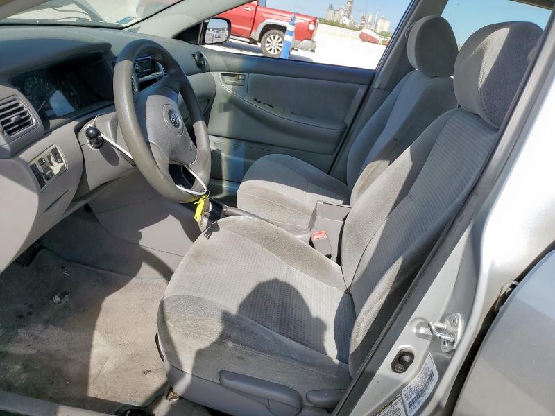 1NXBR32E57Z805743 - 2007 TOYOTA COROLLA CE SILVER photo 7