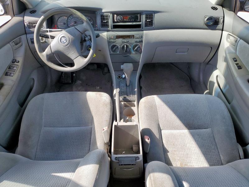 1NXBR32E57Z805743 - 2007 TOYOTA COROLLA CE SILVER photo 8