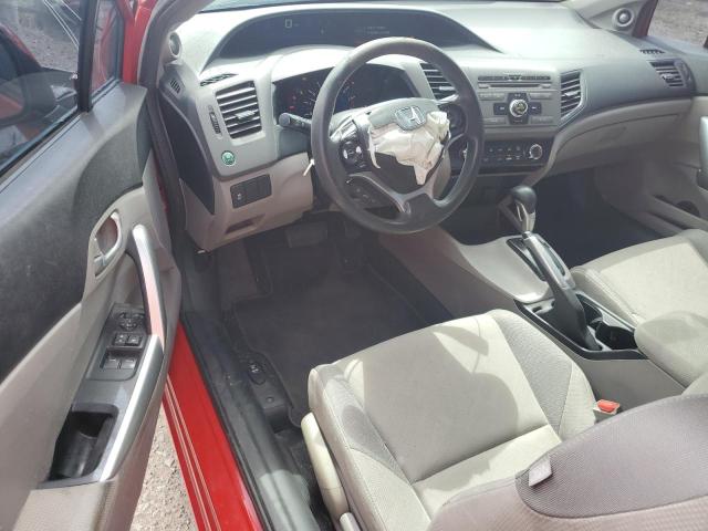2HGFG3B8XCH563181 - 2012 HONDA CIVIC EX 红色 照片 8