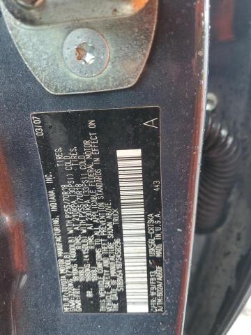 5TBBV54187S458296 - 2007 TOYOTA TUNDRA DOUBLE CAB SR5 SILVER photo 12