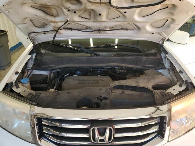 5FNYF4H55DB072151 - 2013 HONDA PILOT EXL Blanco foto 12