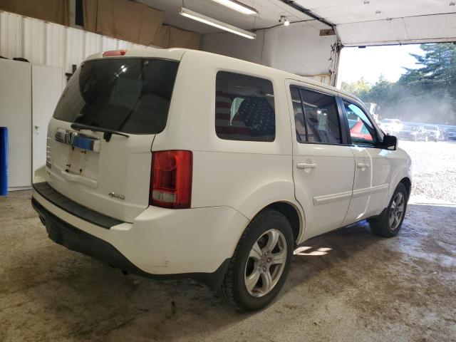 5FNYF4H55DB072151 - 2013 HONDA PILOT EXL Blanco foto 3