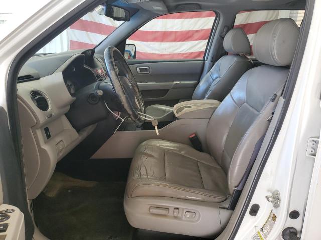 5FNYF4H55DB072151 - 2013 HONDA PILOT EXL Blanco foto 7